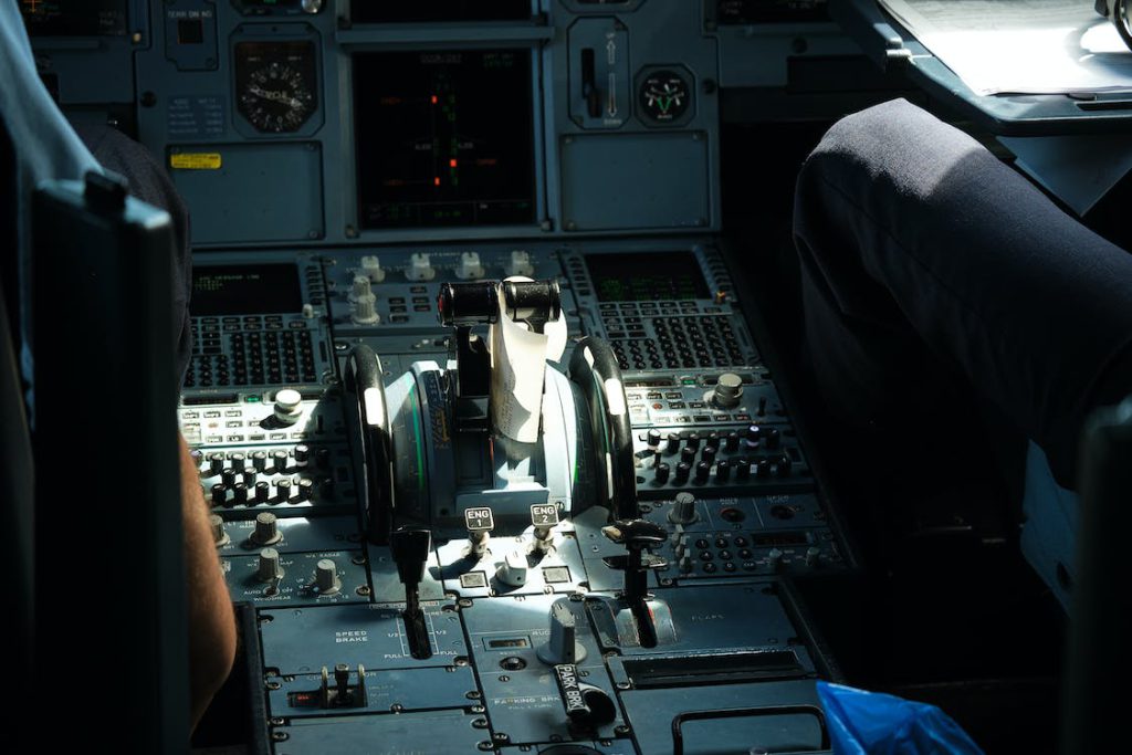 Aircraft View from Inside